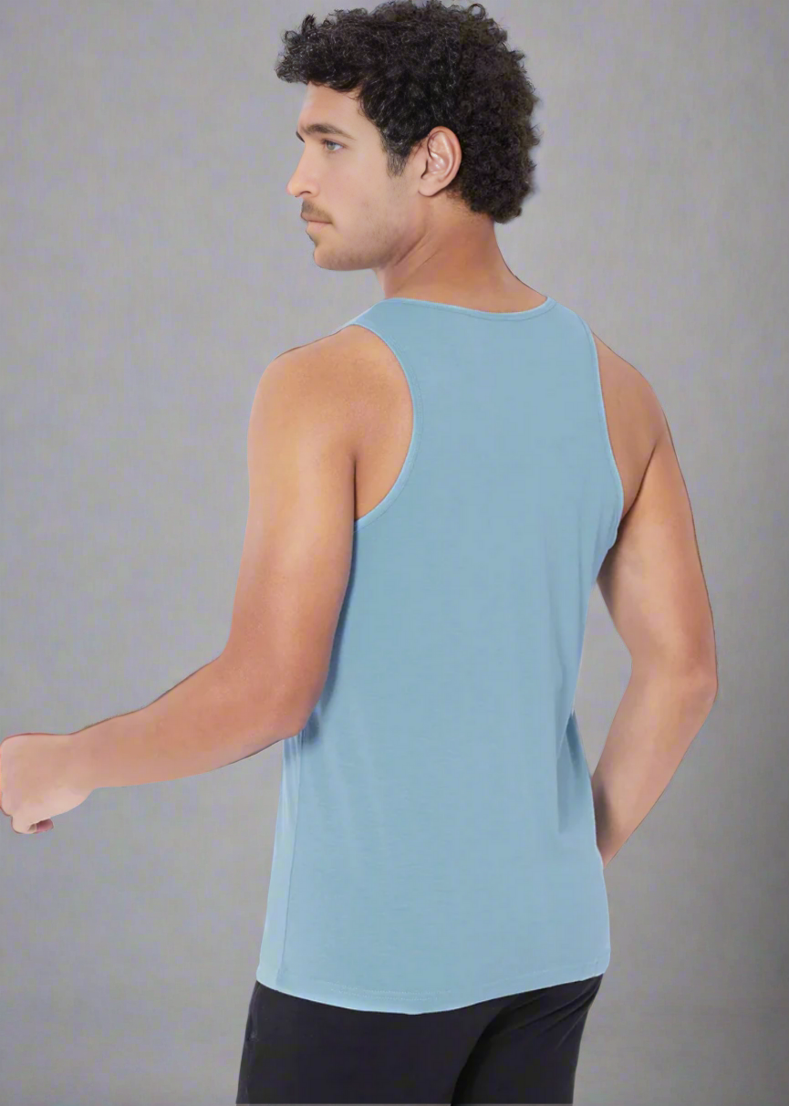 Tank Top - Cyan Blue