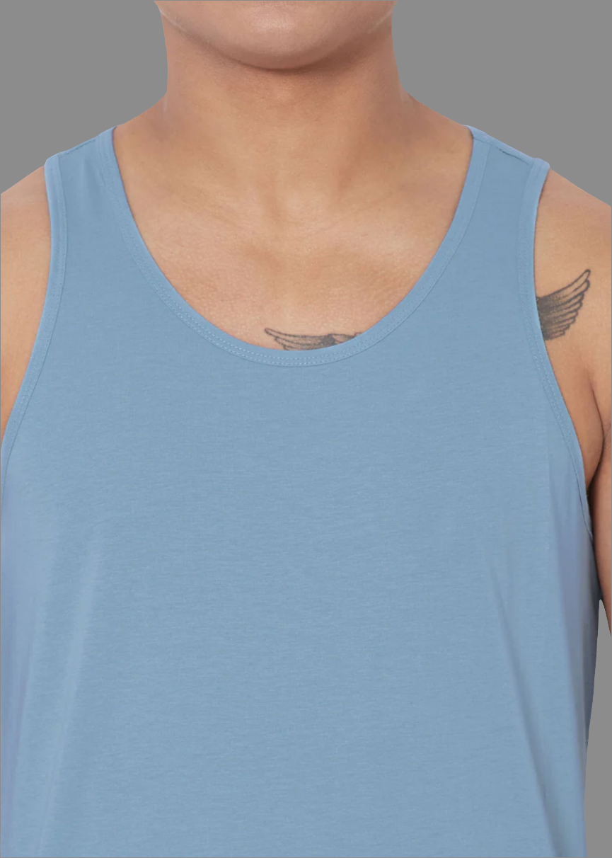 Tank Top - Cyan Blue