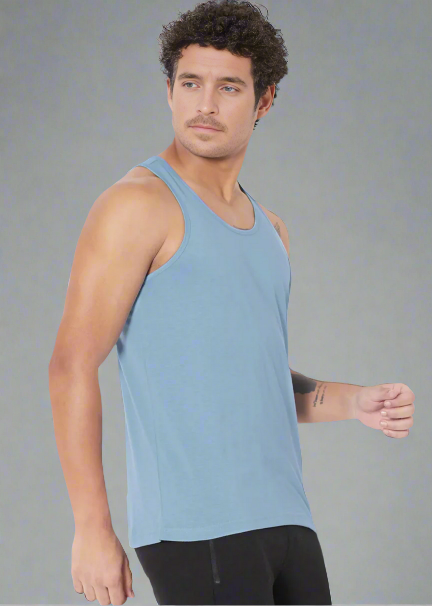 Tank Top - Cyan Blue