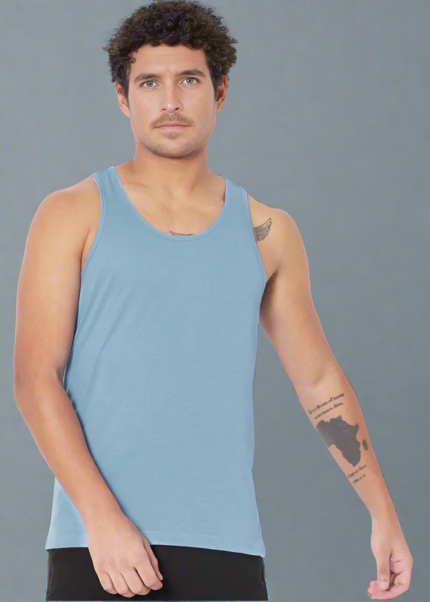 Tank Top - Cyan Blue