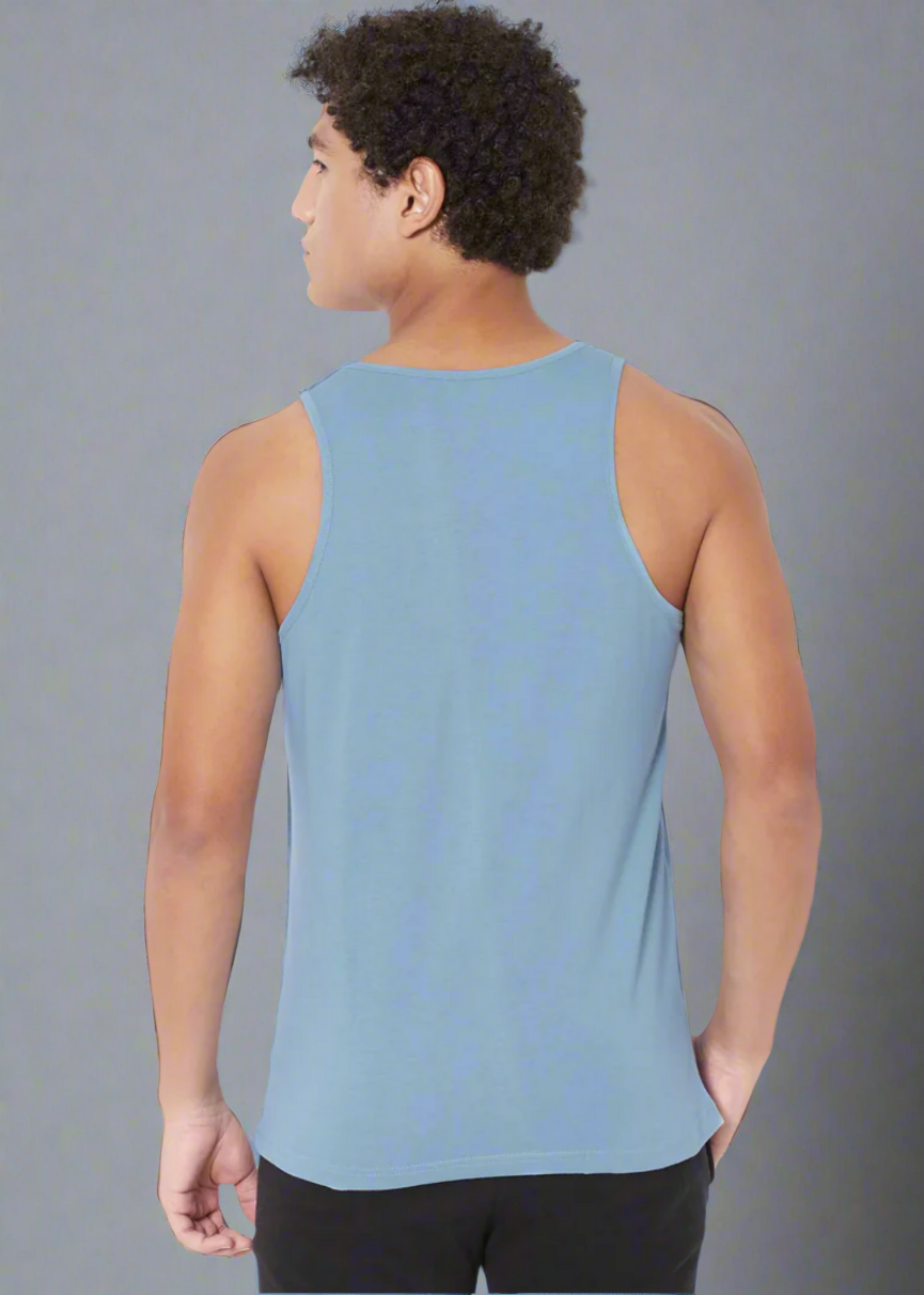 Tank Top - Cyan Blue