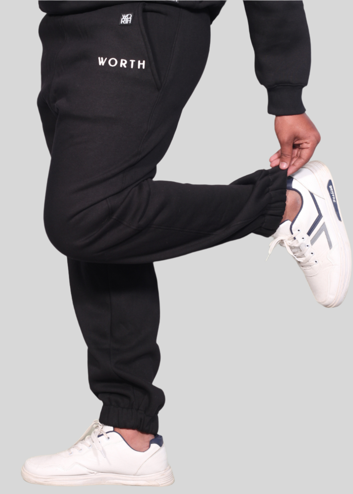 WORTH - Men's Black Joggers